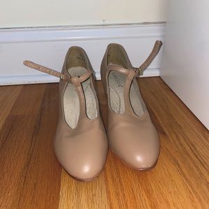 Capezio Tan Character Shoes